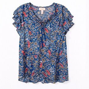 🌹NWT! Knox Rose Boho Floral Blouse